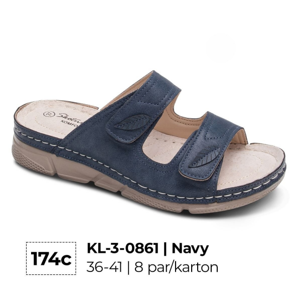 Klapki damskie Roz 36-41 / 8 par